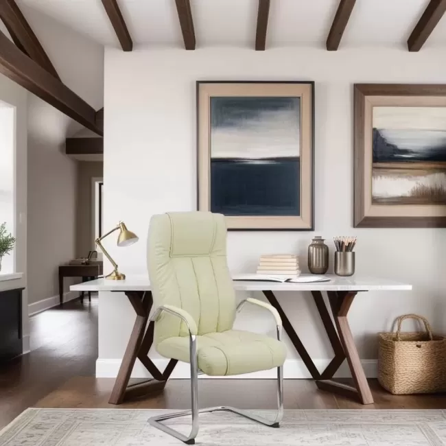 Scaune de conferință și vizitatori OFF 8115 crem