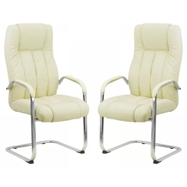 Scaune de conferință și vizitatori OFF 8115 crem