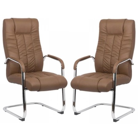 Scaune de conferință și vizitatori OFF 8115 Maro