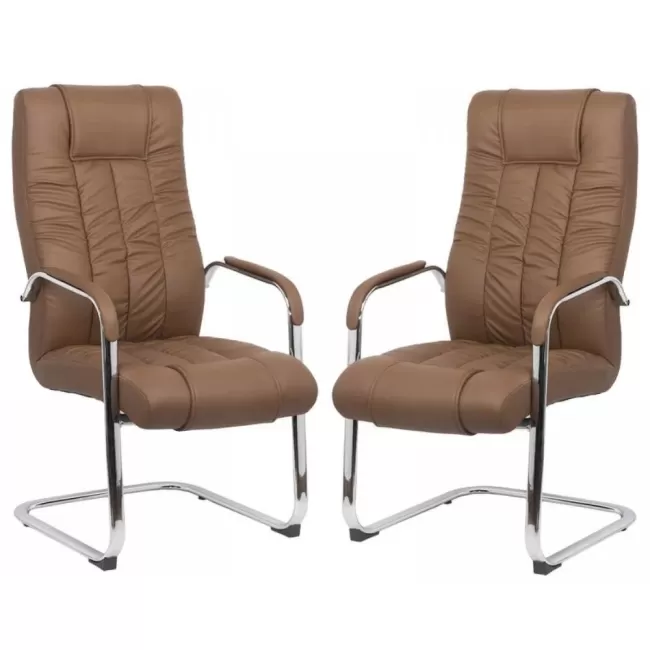 Scaune de conferință și vizitatori OFF 8115 Maro