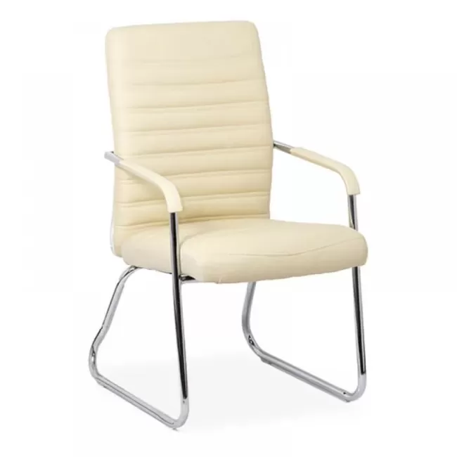 Scaune pentru conferințe și vizitatori OFF 833 crem