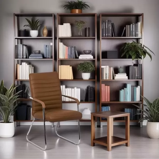 Scaune pentru conferințe și vizitatori OFF 833 Maro