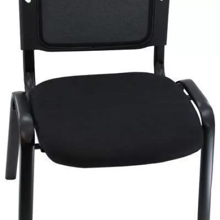 Scaune școlare tapițate pe negru și gri 600