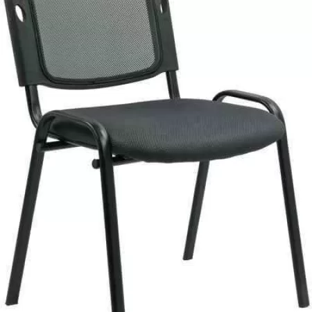 Scaune școlare tapițate pe negru și gri 600