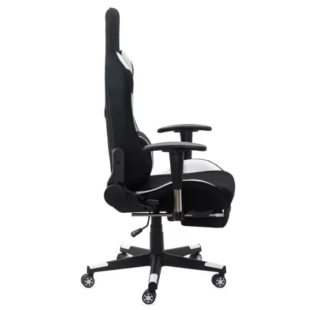 Scaun de gaming și birou OFF 296 negru cu alb