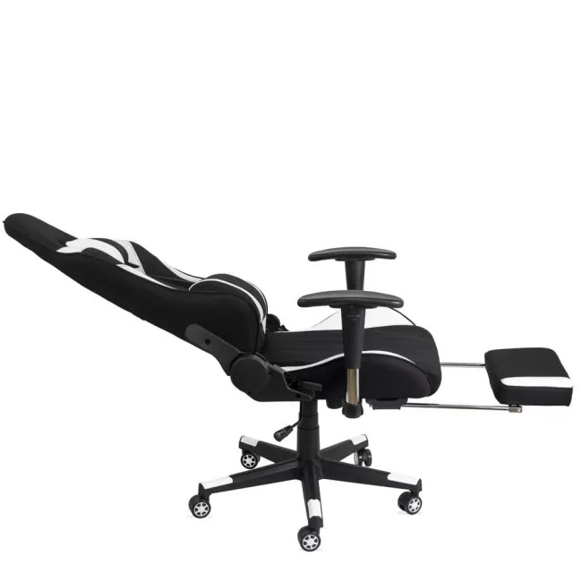 Scaun de gaming și birou OFF 296 alb