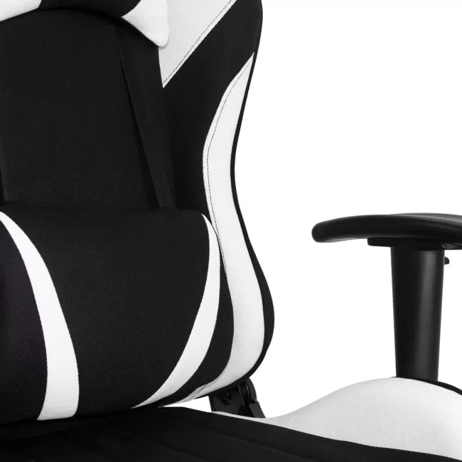 Scaun de gaming și birou OFF 296 alb