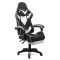 Scaun gaming alb/negru OFF 299
