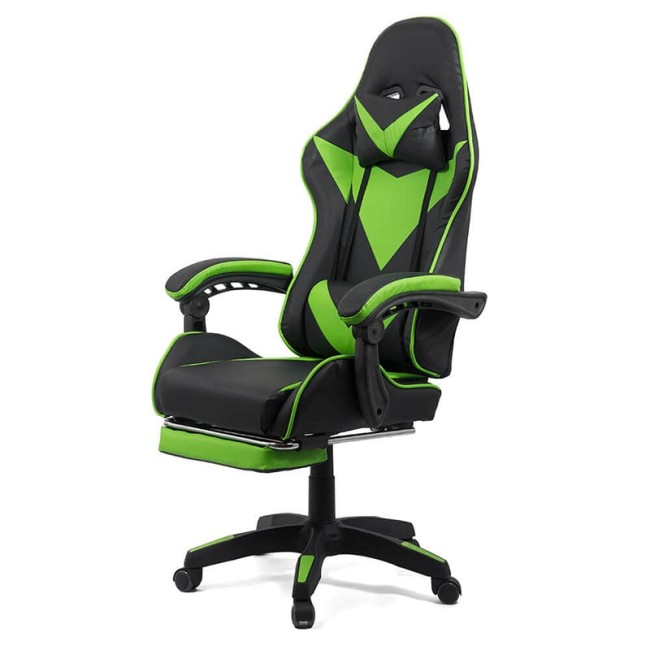 Scaun gaming verde/negru OFF 299