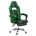 Scaun gaming cu suport de picioare OFF 302 verde Scaun gaming cu suport de picioare OFF 302 verde