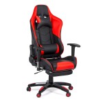 Scaun gaming cu spătar rabatabil OFF 306 roșu Scaun gaming cu spătar rabatabil OFF 306 roșu