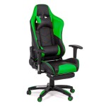 Scaun gaming cu spătar rabatabil OFF 306 verde Scaun gaming cu spătar rabatabil OFF 306 verde