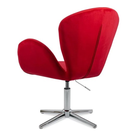 Scaune de relaxare din catifea REL 406 Roșu Scaune de relaxare din catifea REL 406 Roșu