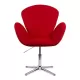 Scaune de relaxare din catifea REL 406 Roșu