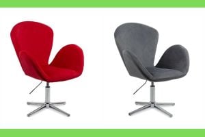 Scaune moderne de relaxare din catifea