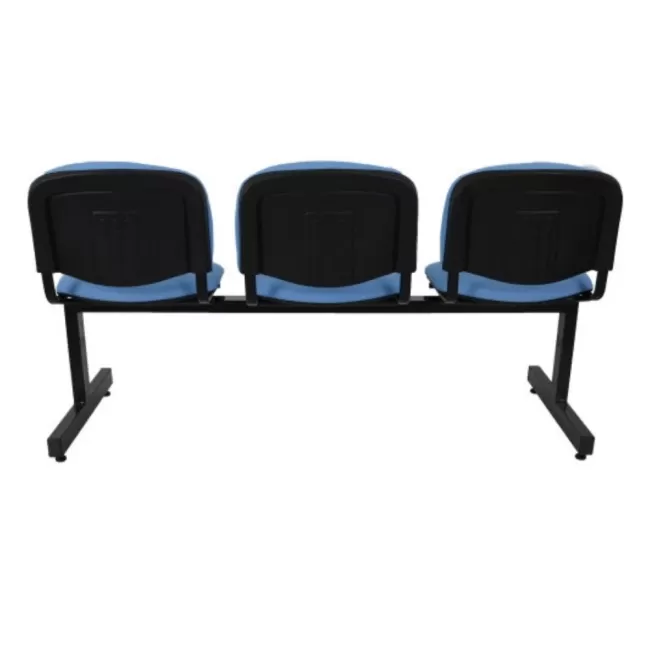 Bancă, banchetă de așteptare cu 3 locuri, stofă sau piele eco