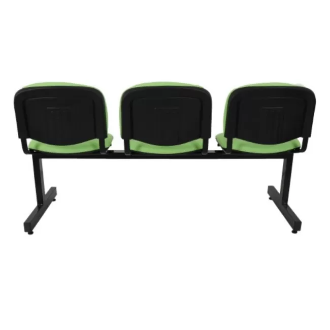 Bancă, banchetă de așteptare cu 3 locuri, stofă sau piele eco
