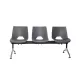 Bancă, bancheta de așteptare Strike cu 3 locuri