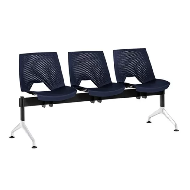 Bancă, bancheta de așteptare Strike cu 3 locuri