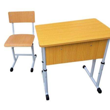 Set mobilier școlar individual cu înalțime reglabilă Set mobilier școlar individual cu înalțime reglabilă