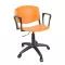 Scaun de birou rotativ Taurus E – economic, rezistent, plastic