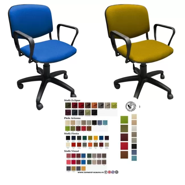 Scaun de birou, rotativ Taurus E stofă