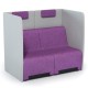 Canapea modulară pentru spații moderne de relaxare-RUBICO LAUNGE 102