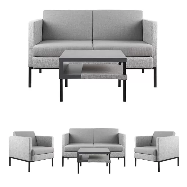 Canapea cu brațe tapițate Bergamo 102