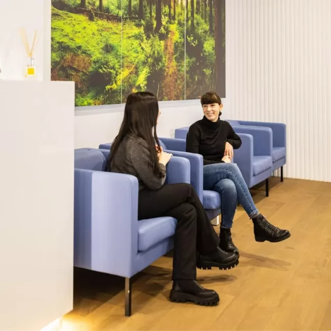 Fotoliu pentru zona de așteptare model Bergamo 100