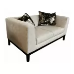 Canapea solidă cu bază metalică Notre Dame Premium 2 locuri