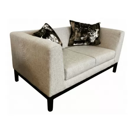 Canapea solidă cu bază metalică Notre Dame Premium 2 locuri