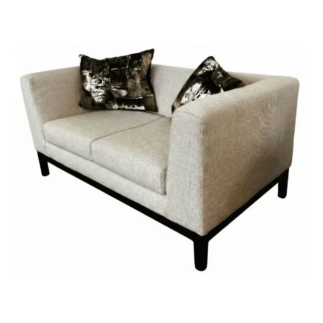 Canapea solidă cu bază metalică Notre Dame Premium 2 locuri