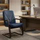 Scaun conferință, vizitator cadru lemn wenge model 5950-S