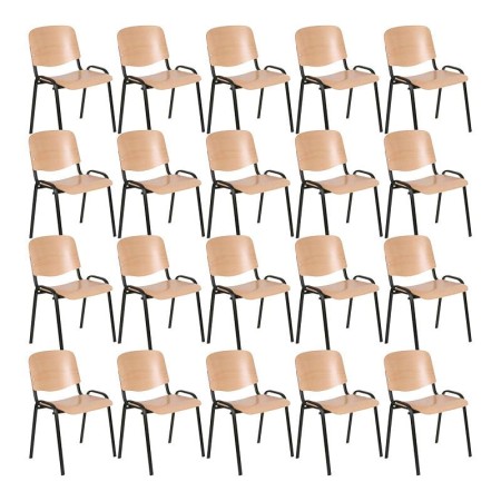 Set 20 scaune din lemn pentru cantină Set 20 scaune din lemn pentru cantină