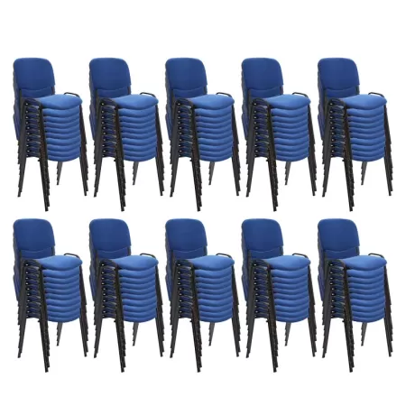 Set 100 de scaune pentru diverse evenimente-albastru