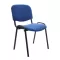 Scaun vizitator Felicia fix stofă C06 albastru deschis