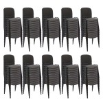 Set 100 de scaune pentru diverse evenimente-gri Set 100 de scaune pentru diverse evenimente-gri