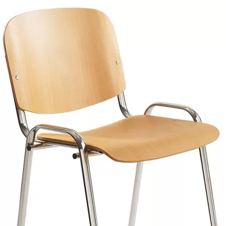 Scaune pentru diverse zone de lucru-cadru cromat