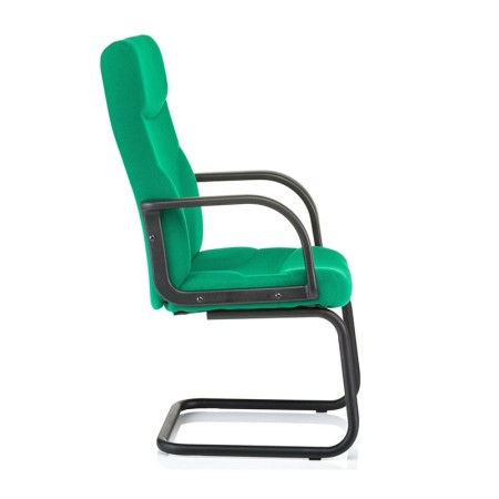 Scaune vizitator Riva S baza tip sanie-verde Scaune vizitator Riva S baza tip sanie-verde