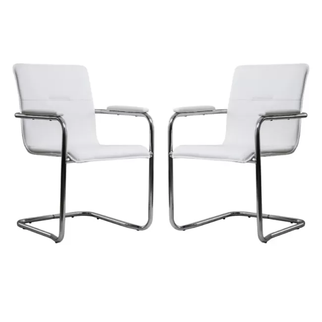 Scaune vizitator Sally S bază tip sanie