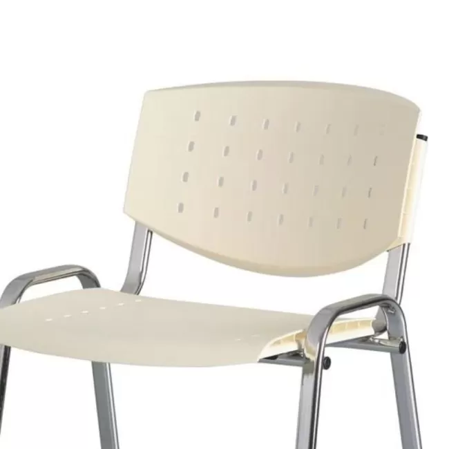 Scaune vizitator Taurus PC Layer Alb Fildeș