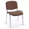 Scaune ISO stofă pe cadru cromat