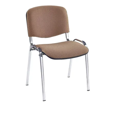 Scaune școlare material textil și cadru cromat
