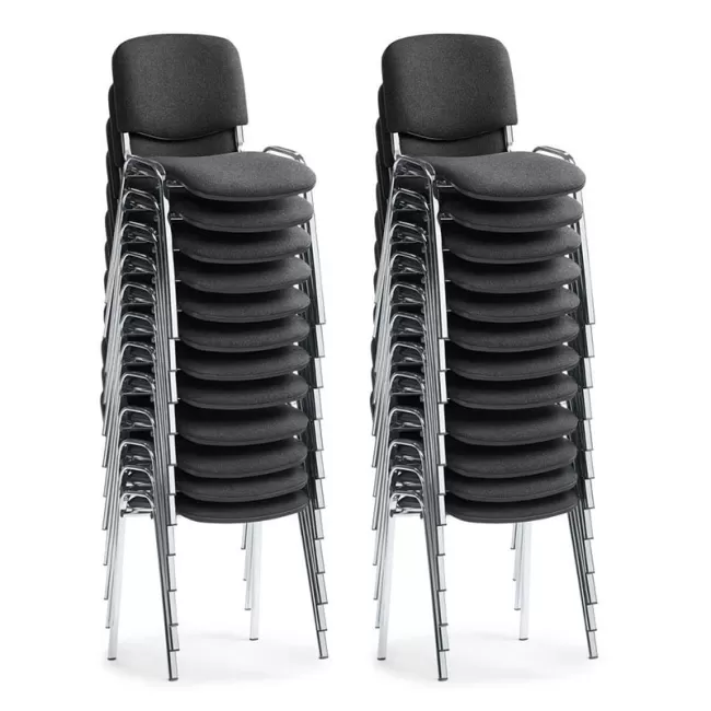 24 scaune vizitator Taurus TC stofa in diferite culori