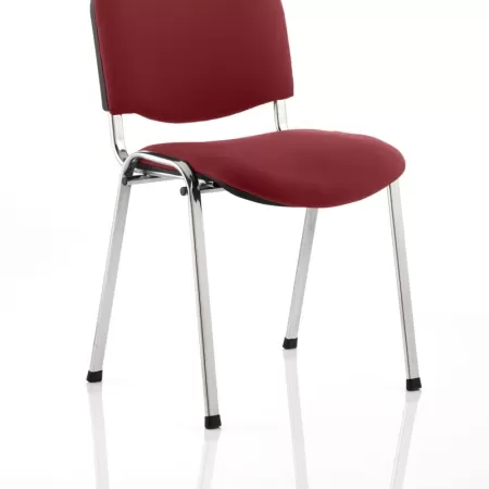 Scaune stivuibile pe cadru cromat