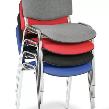 Scaune color pe cadru cromat