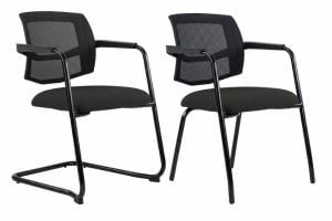 Scaune Lapel Visitor conferință mesh – confort și design modern pentru birouri și săli de meeting