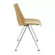 Scaune conferință Strike 2131 metal cromat+plastic bej