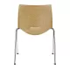 Scaune conferință Strike 2131 metal cromat+plastic bej