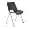 Scaune conferință Strike 2131 metal cromat+plastic gri